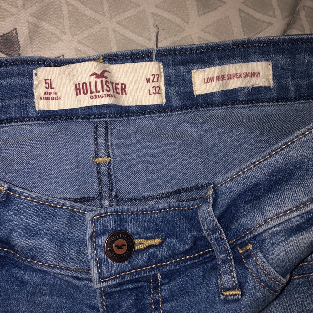 Hollister low rise jeans